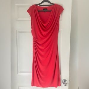 Pink midi dress EUC
